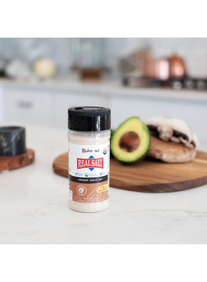 ريدموند ملح ريدموند الحقيقي بالثوم، ملح البحر، 8.25 أونصة، عبوة رش 234 غرام - Image 5